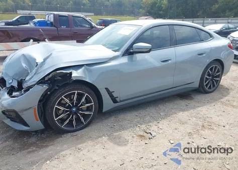 2023 BMW I4 Edrive40 z USA, uszkodzony, nr VIN WBY73AW03PFN60829